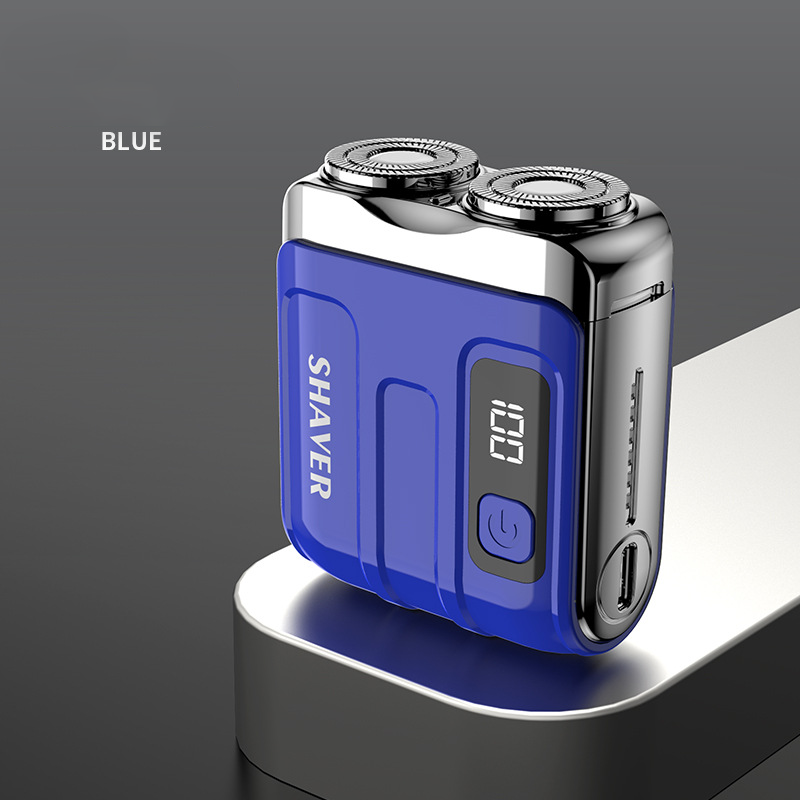 🪒 PROMO LIMITÉE 50% DE RÉDUCTION ! ⚡ Mini Rasoir Électrique Portable Homme – Détection AI, Tête Magnétique, Charge Rapide 🧔