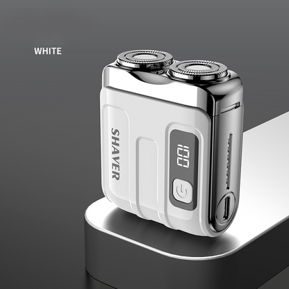 🪒 PROMO LIMITÉE 50% DE RÉDUCTION ! ⚡ Mini Rasoir Électrique Portable Homme – Détection AI, Tête Magnétique, Charge Rapide 🧔