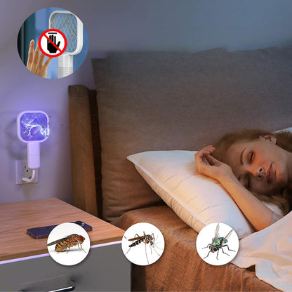 📢📢50% DE RÉDUCTION !! ⏰ Mini Tapette à Mouche Électrique USB – Rechargeable, Puissant & Idéal pour la Maison 🏠