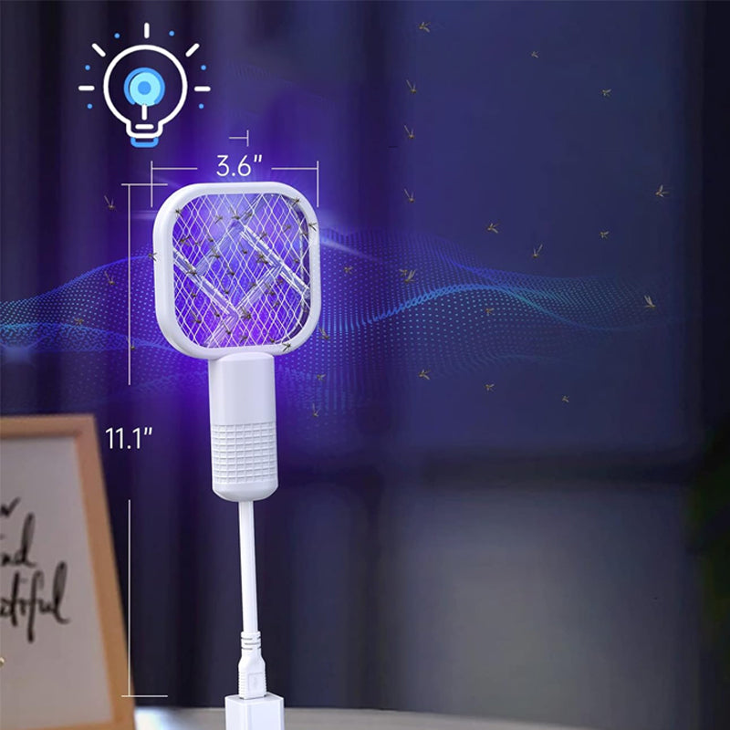 📢📢50% DE RÉDUCTION !! ⏰ Mini Tapette à Mouche Électrique USB – Rechargeable, Puissant & Idéal pour la Maison 🏠