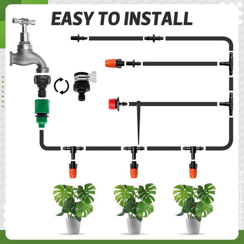 🌱❄️ -50% ! 💧Système de brumisation auto – Frais & efficace.