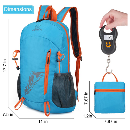 Sac à dos de camping pliable et étanche
