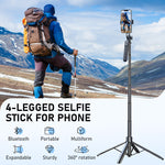 Perche selfie 4 pieds – Pour téléphone
