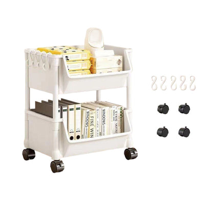 📢📢50 % de réduction !!⏰Chariot de rangement à roulettes à plusieurs niveaux pour espaces étroits