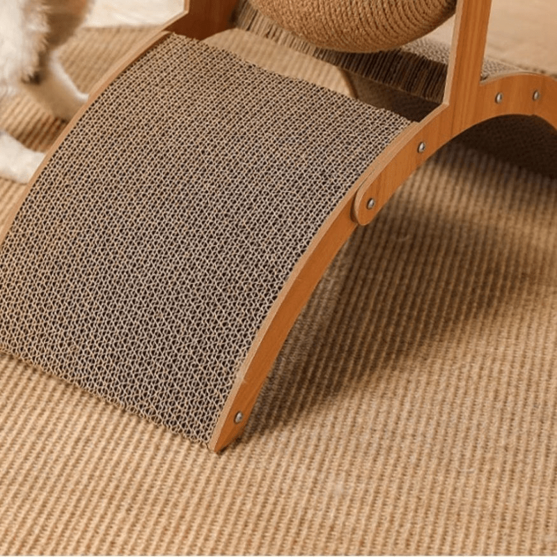✨ Nouveauté 2026 | Boule à Gratter Naturelle en Sisal | Chat Heureux, Canapé Préservé 😻【-50%】