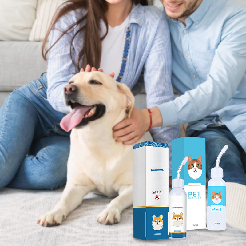 🐶🐱 Nettoyant pour oreilles | Soulage les démangeaisons chez les chiens et les chats 👂