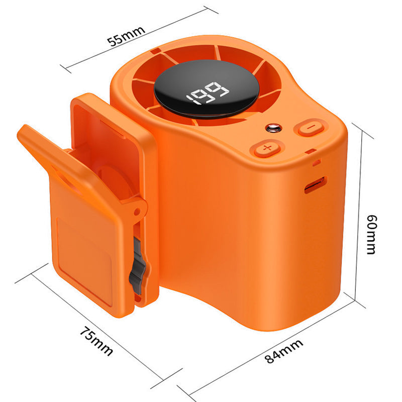 🌿 -50% SUR LA SÉLECTION ÉTÉ ! Mini Ventilateur à Accrocher avec Écran LED – Design Léger, Idéal pour Voyages ☀️🍃 【Qualité Premium】
