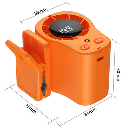 🌿 -50% SUR LA SÉLECTION ÉTÉ ! Mini Ventilateur à Accrocher avec Écran LED – Design Léger, Idéal pour Voyages ☀️🍃 【Qualité Premium】