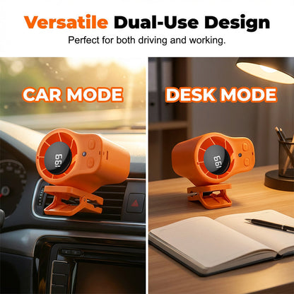 🌿 -50% SUR LA SÉLECTION ÉTÉ ! Mini Ventilateur à Accrocher avec Écran LED – Design Léger, Idéal pour Voyages ☀️🍃 【Qualité Premium】