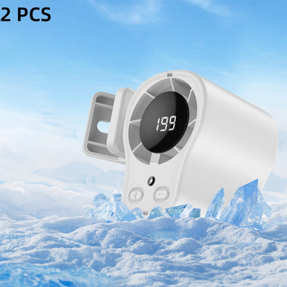 🌿 -50% SUR LA SÉLECTION ÉTÉ ! Mini Ventilateur à Accrocher avec Écran LED – Design Léger, Idéal pour Voyages ☀️🍃 【Qualité Premium】