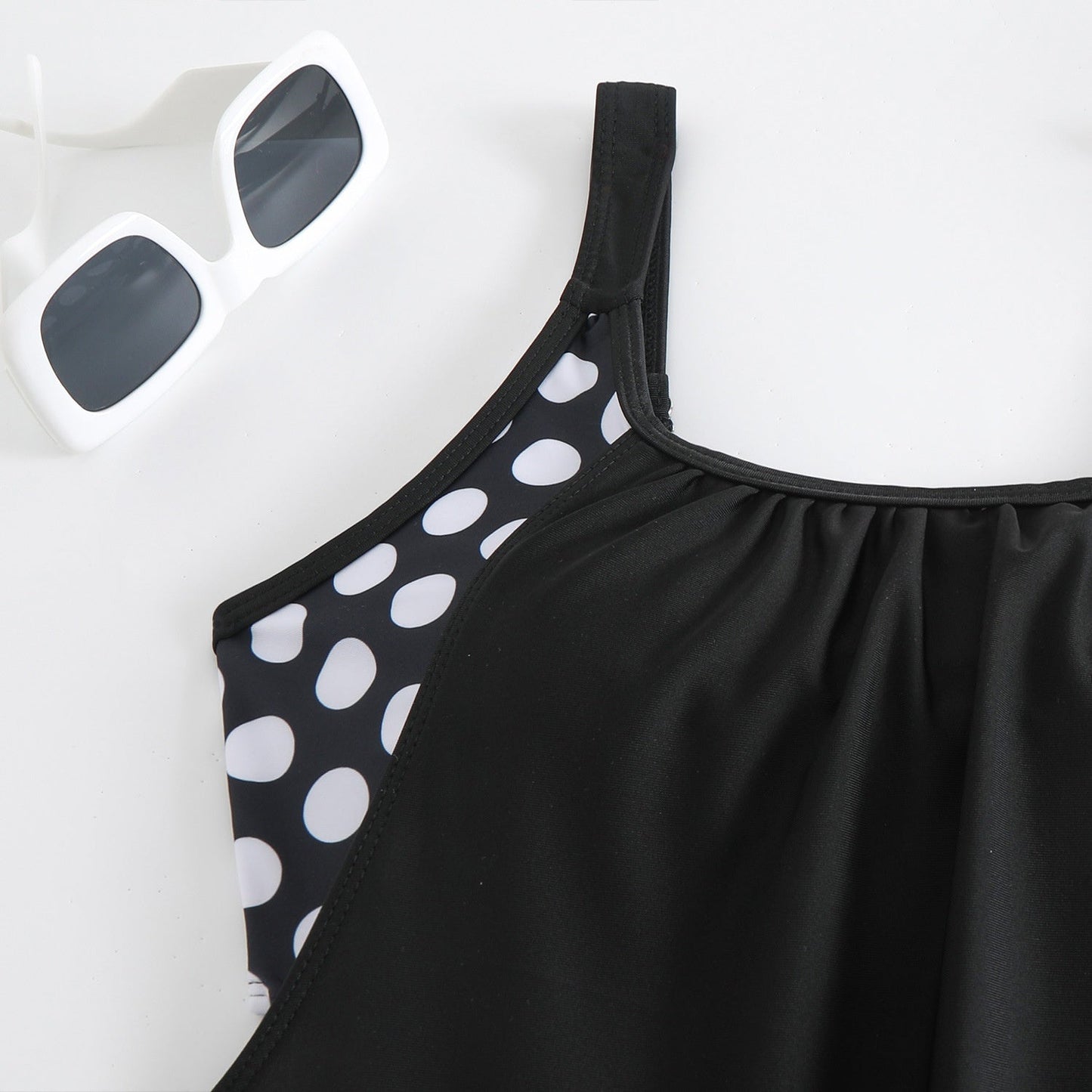 📢📢40% DE RÉDUCTION !! ⏰Ensemble bikini deux pièces à pois pour femme