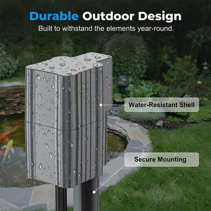 Aérateur solaire pour bassin avec pompe à air