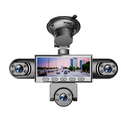📢📢40% DE RÉDUCTION !! ⏰Caméra Embarquée HD 1080p Multi-Objectifs – 5 Angles, Vision Nocturne, Détection Collision, Surveillance Stationnement 24h/24 🚗