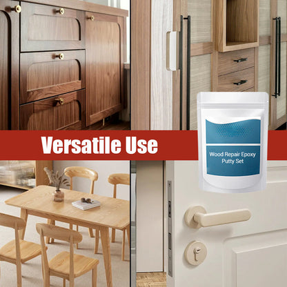 📢📢50 % DE RÉDUCTION !! ⏰Kit Mastic Époxy Bois – Rebouchage Facile, Adhérence Forte, Finition Invisible ✨