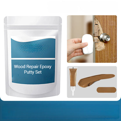📢📢50 % DE RÉDUCTION !! ⏰Kit Mastic Époxy Bois – Rebouchage Facile, Adhérence Forte, Finition Invisible ✨