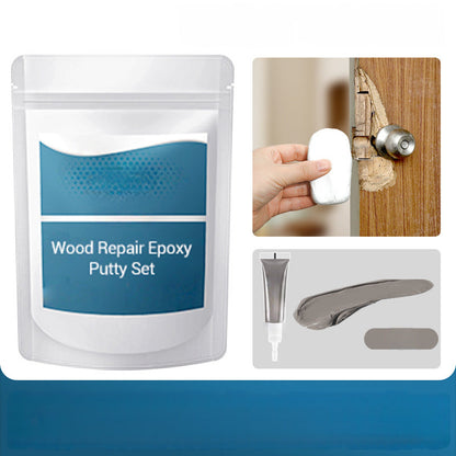 📢📢50 % DE RÉDUCTION !! ⏰Kit Mastic Époxy Bois – Rebouchage Facile, Adhérence Forte, Finition Invisible ✨