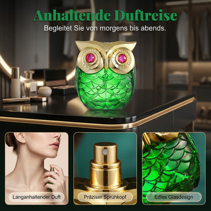 🦉 50 % DE RÉDUCTION EN CE MOMENT ! 🌙 Eau de parfum « Mystical » – Un parfum mystérieux et un flacon élégant en forme de chouette – Longue tenue, idéal comme cadeau ou pour affirmer votre style 💎✨