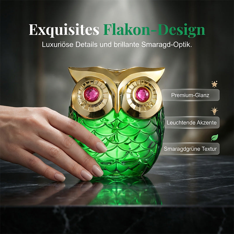 🦉 50 % DE RÉDUCTION EN CE MOMENT ! 🌙 Eau de parfum « Mystical » – Un parfum mystérieux et un flacon élégant en forme de chouette – Longue tenue, idéal comme cadeau ou pour affirmer votre style 💎✨