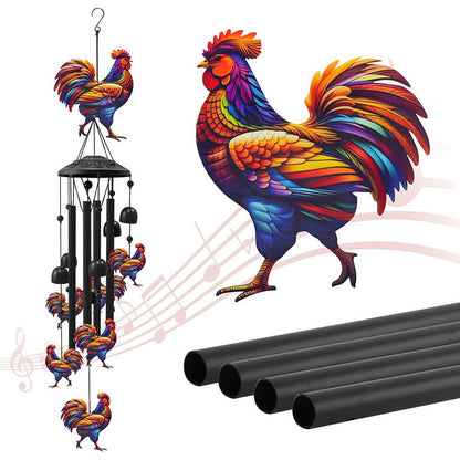 📢📢50 % DE RÉDUCTION !! ⏰Carillon Éolien Vintage Métal Jardin – Aluminium Anodisé, Son Apaisant, Résistant aux Intempéries, 2 Tailles, Idéal Terrasse & Balcon 🌿