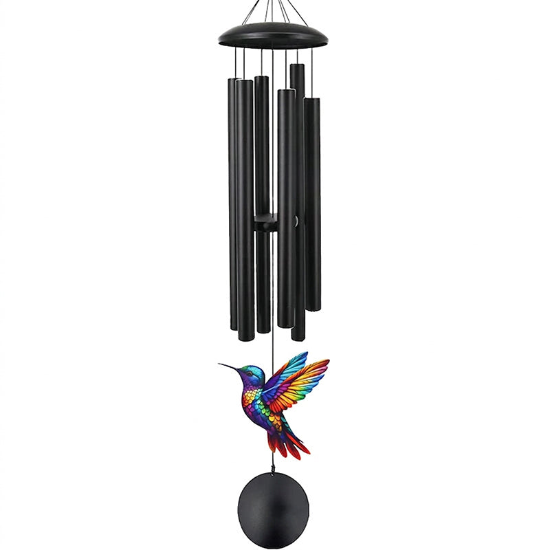 📢📢50 % DE RÉDUCTION !! ⏰Carillon Éolien Vintage Métal Jardin – Aluminium Anodisé, Son Apaisant, Résistant aux Intempéries, 2 Tailles, Idéal Terrasse & Balcon 🌿