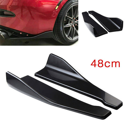 📢📢46% DE RÉDUCTION !! ⏰Becquet Pare-Chocs Arrière Universel Aérodynamique – PP Résistant aux Chocs, 48cm, 2 Coloris, Idéal Protection & Style Sportif 🏎️