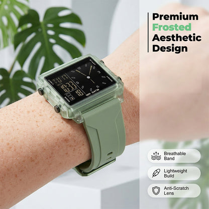 ⌚️💧🌟 OFFRE LIMITÉE 50% DE RÉDUCTION! Montre Numérique Transparente et Étanche – Design Transparent, Léger, Affichage LED Clair – Parfaite pour la Salle de Sport, le Bureau ou les Sorties Nocturnes 🏋️‍♂️💼🌙