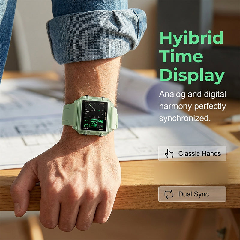 ⌚️💧🌟 OFFRE LIMITÉE 50% DE RÉDUCTION! Montre Numérique Transparente et Étanche – Design Transparent, Léger, Affichage LED Clair – Parfaite pour la Salle de Sport, le Bureau ou les Sorties Nocturnes 🏋️‍♂️💼🌙