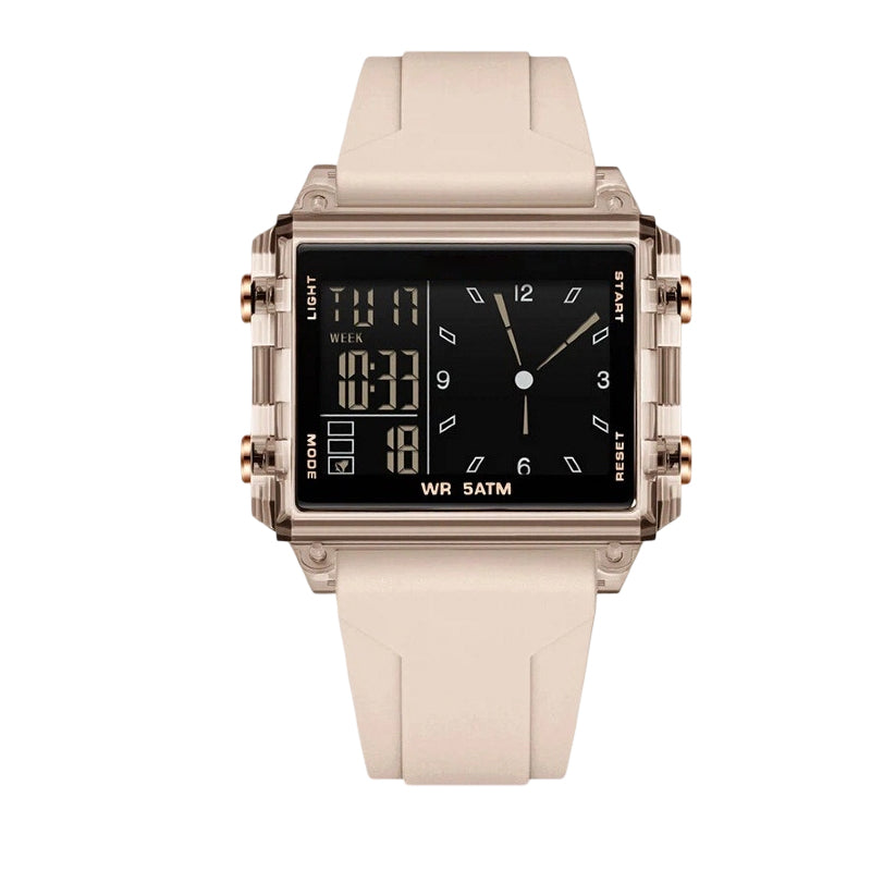 ⌚️💧🌟 OFFRE LIMITÉE 50% DE RÉDUCTION! Montre Numérique Transparente et Étanche – Design Transparent, Léger, Affichage LED Clair – Parfaite pour la Salle de Sport, le Bureau ou les Sorties Nocturnes 🏋️‍♂️💼🌙