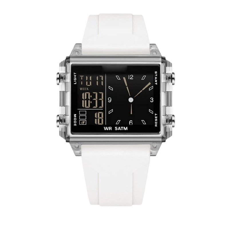 ⌚️💧🌟 OFFRE LIMITÉE 50% DE RÉDUCTION! Montre Numérique Transparente et Étanche – Design Transparent, Léger, Affichage LED Clair – Parfaite pour la Salle de Sport, le Bureau ou les Sorties Nocturnes 🏋️‍♂️💼🌙