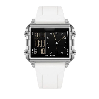 ⌚️💧🌟 OFFRE LIMITÉE 50% DE RÉDUCTION! Montre Numérique Transparente et Étanche – Design Transparent, Léger, Affichage LED Clair – Parfaite pour la Salle de Sport, le Bureau ou les Sorties Nocturnes 🏋️‍♂️💼🌙