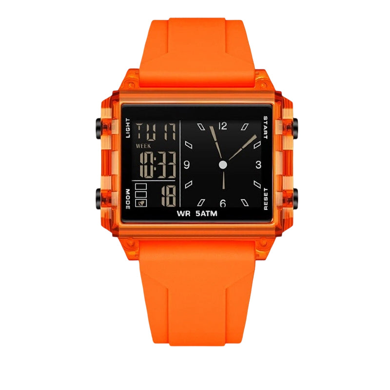 ⌚️💧🌟 OFFRE LIMITÉE 50% DE RÉDUCTION! Montre Numérique Transparente et Étanche – Design Transparent, Léger, Affichage LED Clair – Parfaite pour la Salle de Sport, le Bureau ou les Sorties Nocturnes 🏋️‍♂️💼🌙