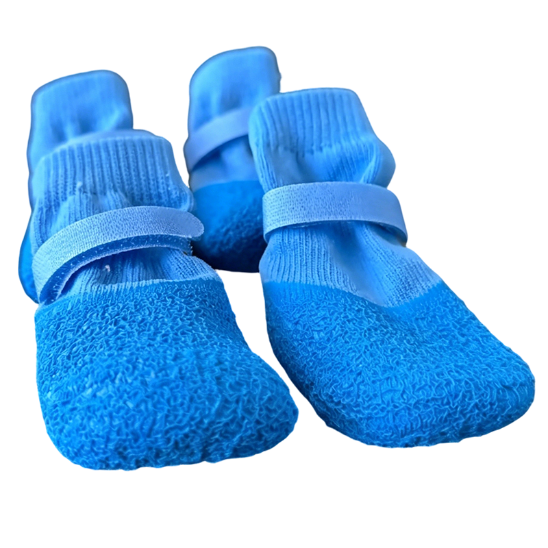 🐶 ACHETEZ 1, OBTENEZ 1 GRATUIT ! ✨ Chaussettes chien antidérapantes imperméables – Semelle caoutchouc & adhérence texturée – Sangle ajustable, tricot respirant, 5 coloris, tailles S/M/L – parfaites pour les promenades par tous les temps 🐾🌧️