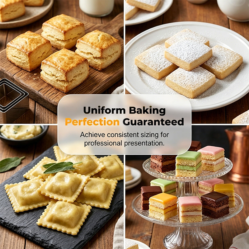 📢📢 -50% !! ⏰ Lot de 5 Emporte-Pièces Professionnels pour Pâtisserie