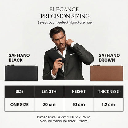 📢📢50% DE RÉDUCTION !! ⏰Portefeuille long et fin pour homme