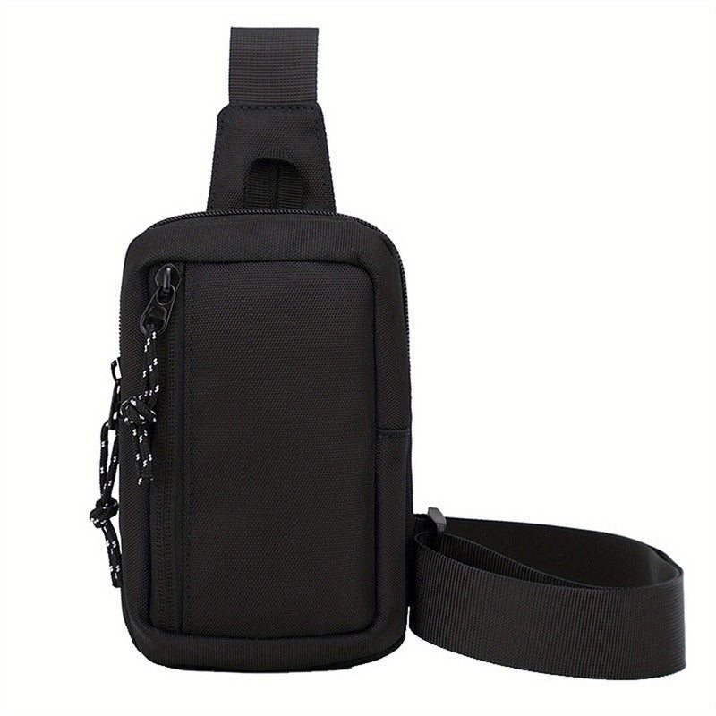 📢📢40 % DE RÉDUCTION !! ⏰Sac Bandoulière Homme Urban Commuter – Tissu Polyester Résistant Eau, Compartiments Organisés Passeport Téléphone Clés, Sangle Réglable 3 Ports · Ultraléger · Noir ✨