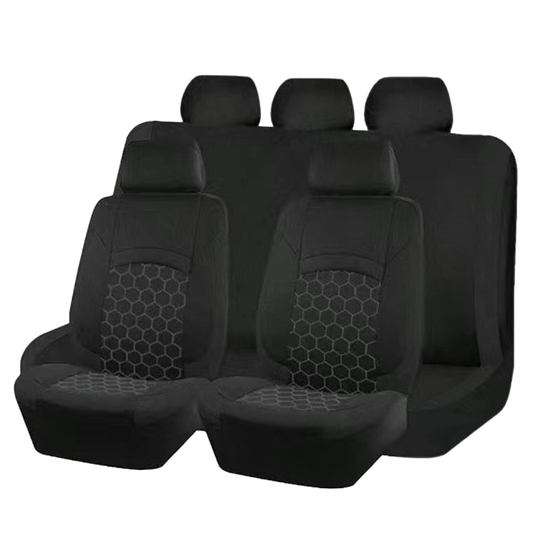 📢📢50% DE RÉDUCTION !!✈️Livraison gratuite ⏰ Ensemble de 9 Housses de Siège Auto Universelles pour Véhicules 5 Places