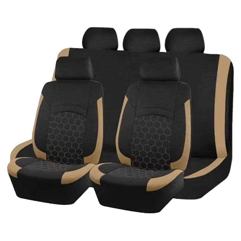 📢📢50% DE RÉDUCTION !!✈️Livraison gratuite ⏰ Ensemble de 9 Housses de Siège Auto Universelles pour Véhicules 5 Places