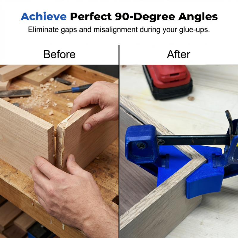 📢📢1 acheté，1 offert !! ⏰Adaptateur d'Équerre pour Serre-Joints à Barre Quick-Grip