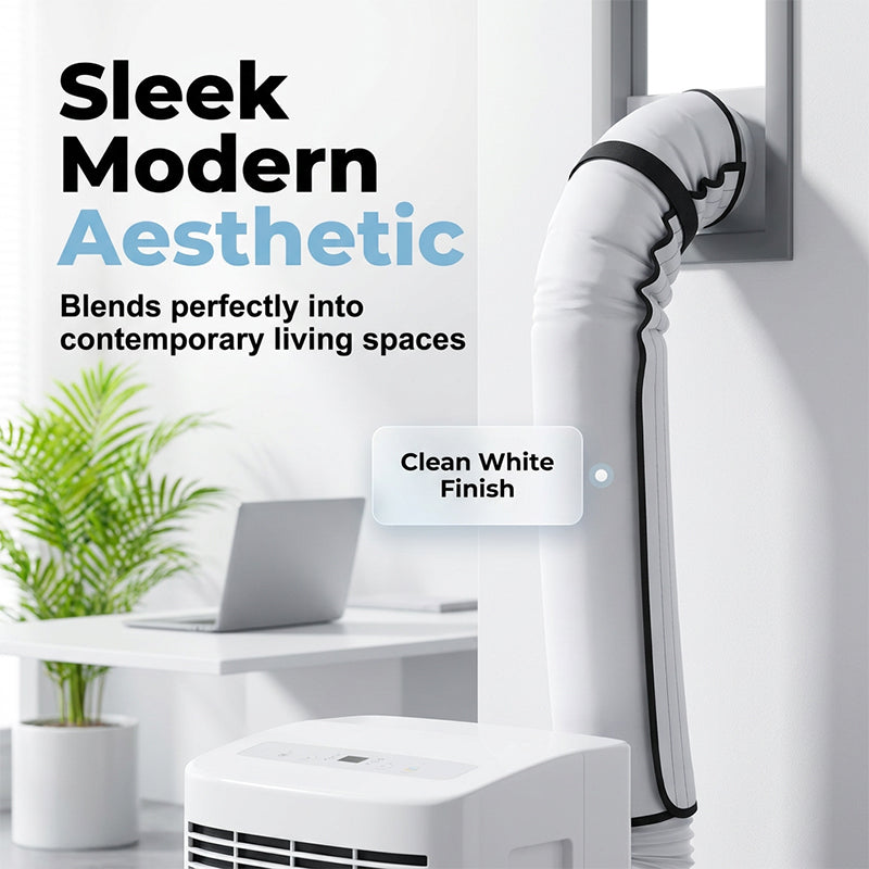 ❄️🔧 PROMO FLASH 50% ! Housse Isolante pour Tuyaux de Climatisation – Fermeture à Glissière, Réutilisable, Protection & Fini Élégant ✨