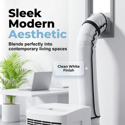 ❄️🔧 PROMO FLASH 50% ! Housse Isolante pour Tuyaux de Climatisation – Fermeture à Glissière, Réutilisable, Protection & Fini Élégant ✨