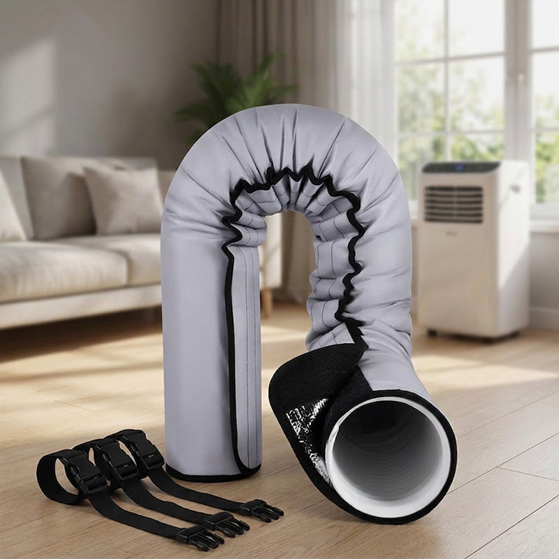 ❄️🔧 PROMO FLASH 50% ! Housse Isolante pour Tuyaux de Climatisation – Fermeture à Glissière, Réutilisable, Protection & Fini Élégant ✨