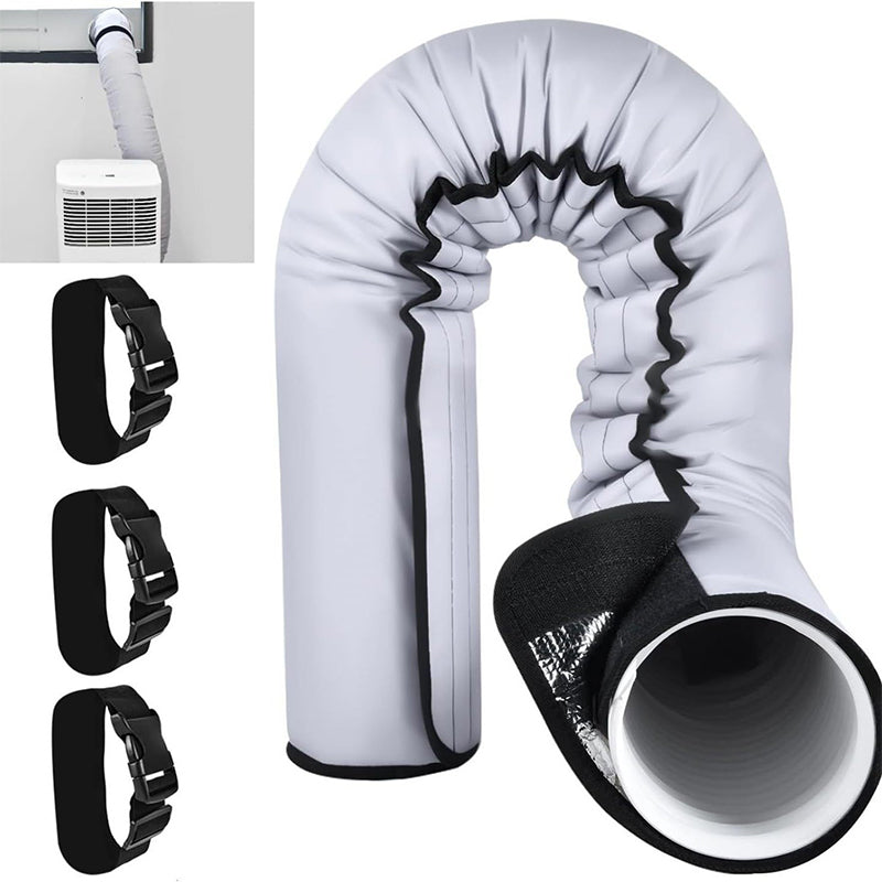 ❄️🔧 PROMO FLASH 50% ! Housse Isolante pour Tuyaux de Climatisation – Fermeture à Glissière, Réutilisable, Protection & Fini Élégant ✨
