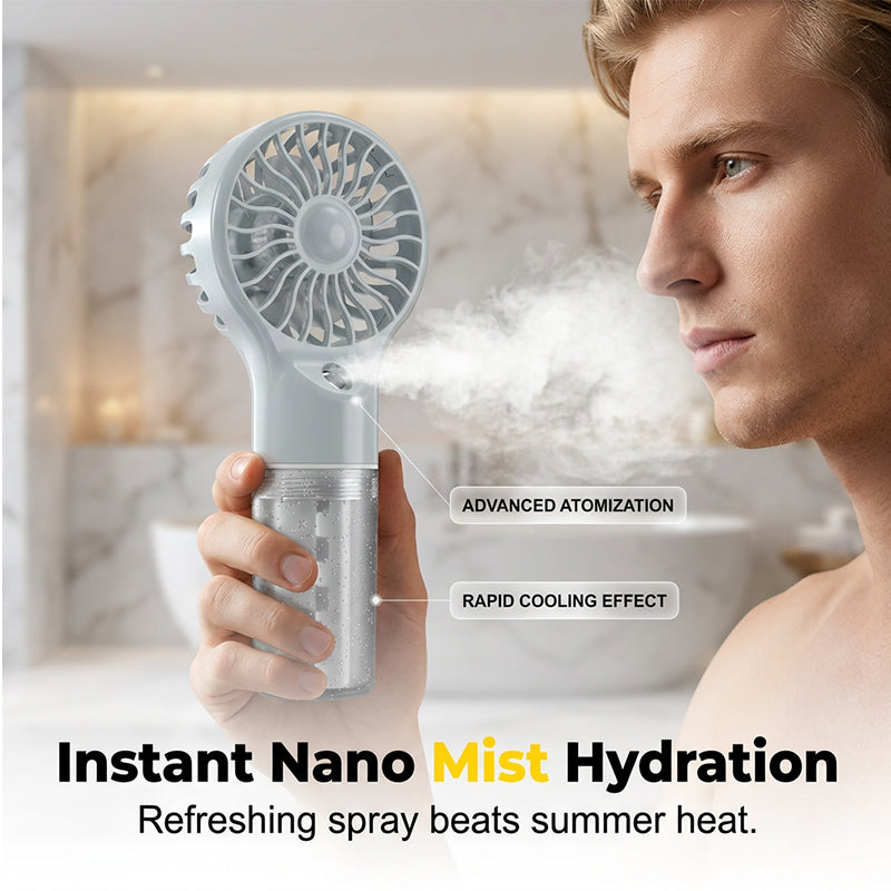 Ventilateur de refroidissement portable à brumisation