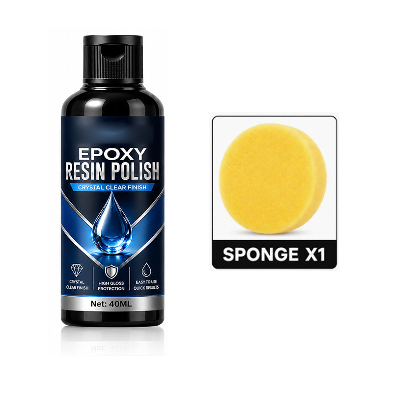 Polish haute brillance pour résine époxy