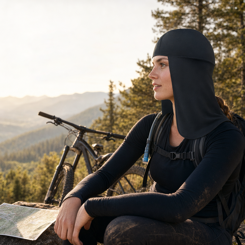 📢📢40% DE RÉDUCTION !! ⏰Cagoule Respirante Outdoor Anti-UV UPF50+ – Protection Nuque, Légère, Ultra-Élastique, 19 Coloris, Idéale Randonnée & Pêche 🌿