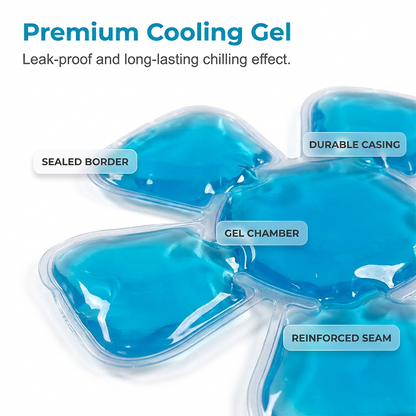 📢📢50% DE RÉDUCTION !! ⏰Coussin Gel Rafraîchissant Réutilisable pour Casquette
