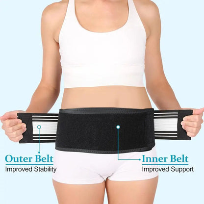 📢📢50% DE RÉDUCTION !! ⏰Ceinture Sacro-Iliaque Sciatique – Maintien Lombaire & Hanches, Respirante, Velcro Robuste, 2 Tailles, 3 Coloris, Idéale Post-Partum & Soulagement