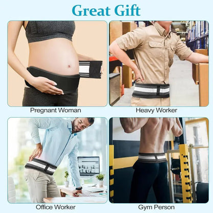📢📢50% DE RÉDUCTION !! ⏰Ceinture Sacro-Iliaque Sciatique – Maintien Lombaire & Hanches, Respirante, Velcro Robuste, 2 Tailles, 3 Coloris, Idéale Post-Partum & Soulagement