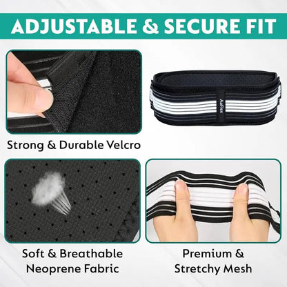 📢📢50% DE RÉDUCTION !! ⏰Ceinture Sacro-Iliaque Sciatique – Maintien Lombaire & Hanches, Respirante, Velcro Robuste, 2 Tailles, 3 Coloris, Idéale Post-Partum & Soulagement