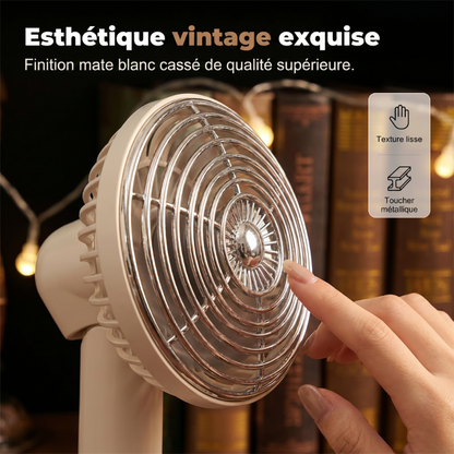 📢📢50% DE RÉDUCTION !! ⏰Ventilateur de bureau portable